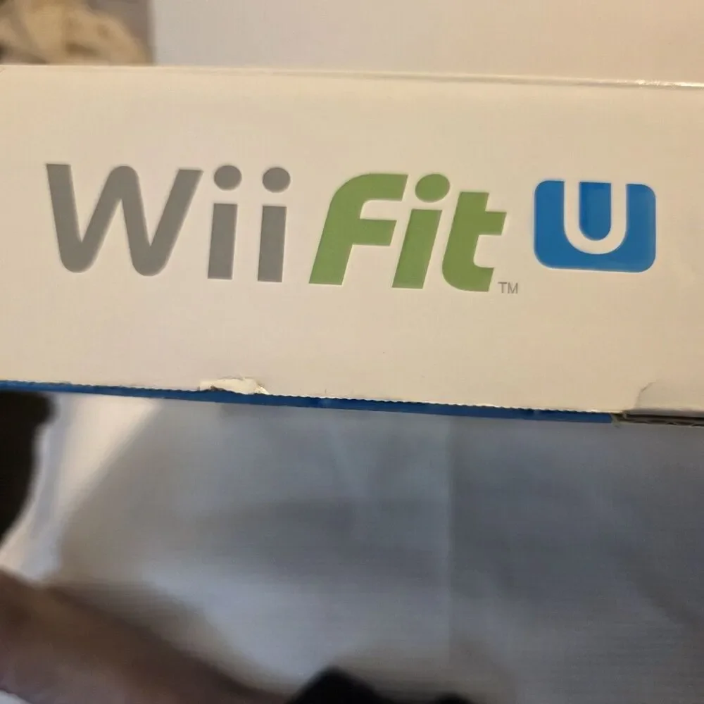 Nintendo Wii Fit U - Balance Board, Box, Feet & Manual - No Game Or Meter